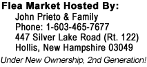 Flea Market Hosted By: John Prieto and Family